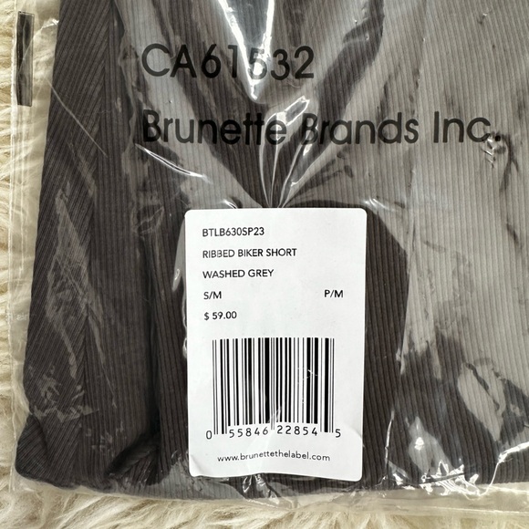 Brunette The Label Bike Shorts - Picture 3 of 5